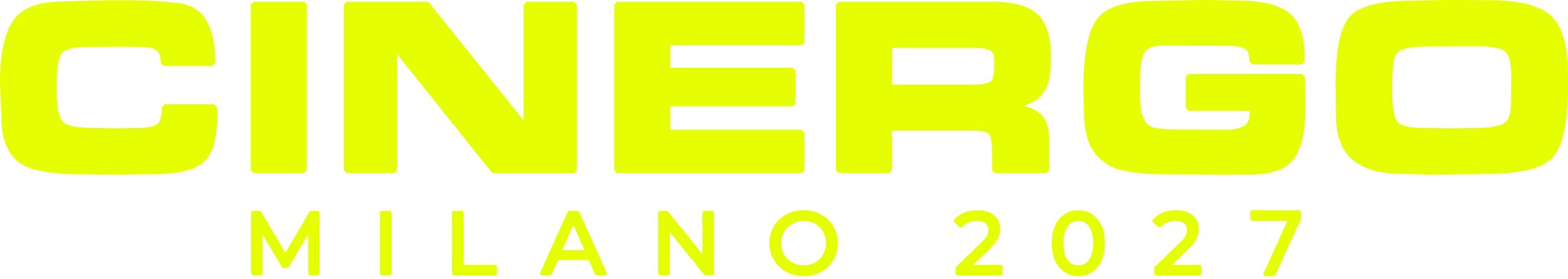 cinergo 2027